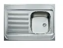 Nerezový drez Teka - L800.600 1B 1D X