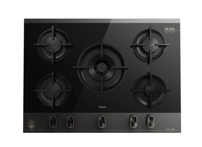 Sklenená plynová varná doska Teka - Van Gogh GBC 75 VB VG