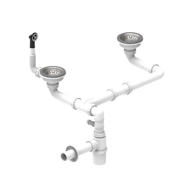 Odtoková súprava Teka - KIT MAN. WASTE TEKA 1½/2B W/WO/OVF RND SP