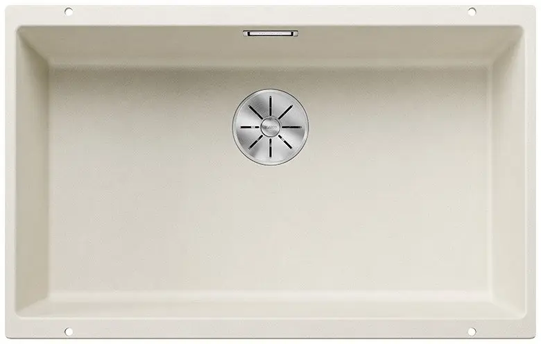 Granitový drez BLANCO SUBLINE 700-U - biela soft 527173