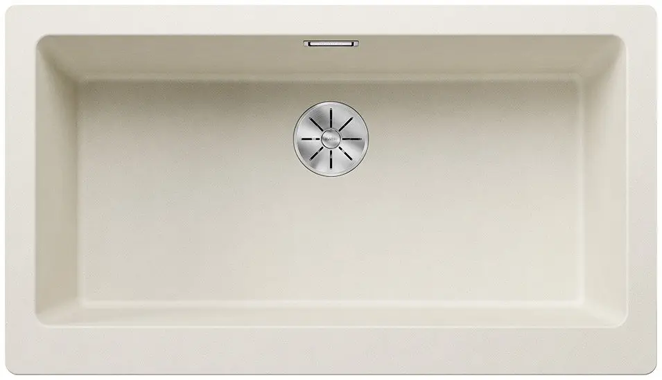 Granitový drez BLANCO VINTERA XL 9-UF - biela soft 526803