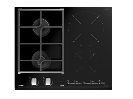 Kombinovaná plynová a indukčná varná doska Teka - JZC 64322 ABC BK 