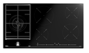 Kombinovaná plynová a indukčná varná doska Teka - JZC 95314 ABC BK 