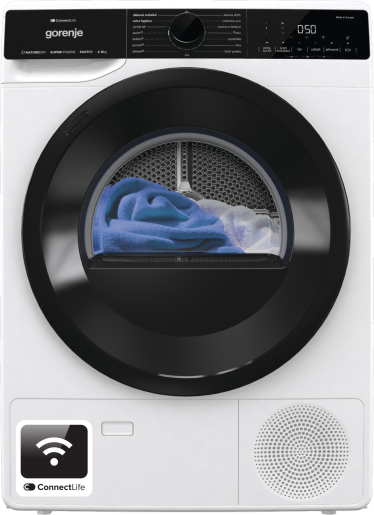 Voľne stojaca sušička bielizne Gorenje - D2PNA83W/CZ