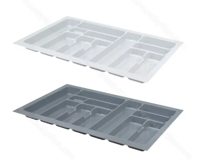 Príborník 80/490 COMFORT - strieborný