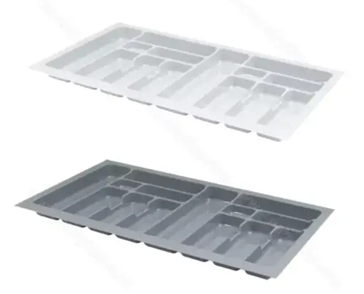 Príborník 90/490 COMFORT - strieborný