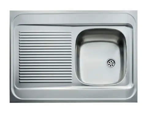 Nerezový drez Teka - L800.600 1B 1D X