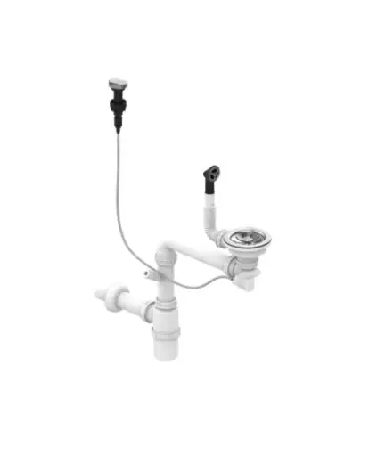 Odtoková súprava Teka - KIT AUTO WASTE HELIXPRO 1B W/OVF RND SP