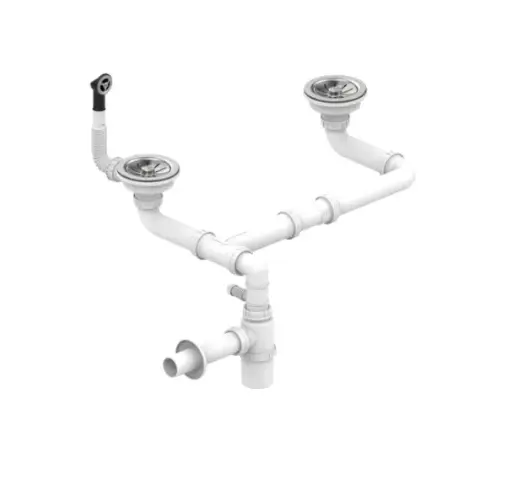 Odtoková súprava Teka - KIT MAN. WASTE HELIXPRO 1½/2B W/WO/OVF RND SP