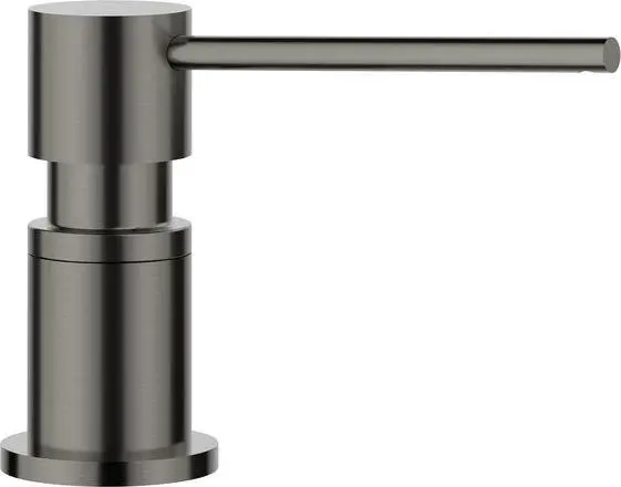 Dávkovač saponátu Blanco Lato - satin dark steel 527743