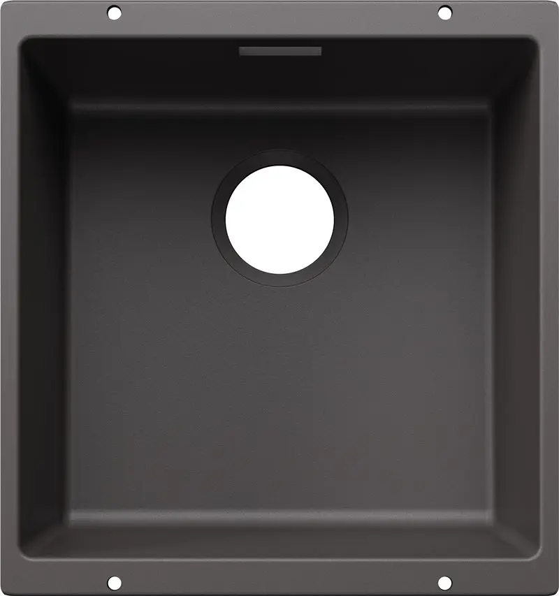 Granitový drez BLANCO SUBLINE 400-U Colour Unit - sivá skala 527790
