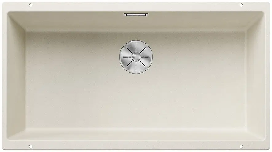 Granitový drez BLANCO SUBLINE 800-U - biela soft 527174
